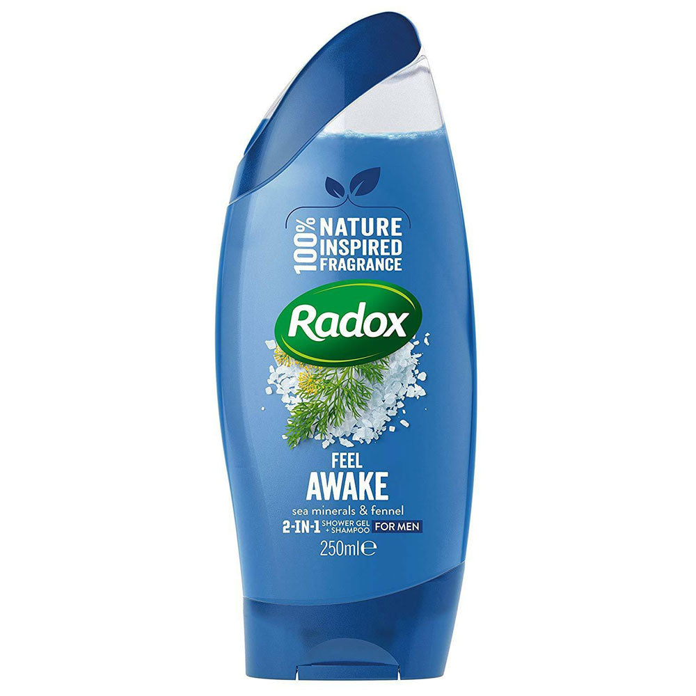 Radox-Feel-Awake-For-Men-2-In-1-Shower-Gel-250ml Radox-Feel-Awake-For-Men-2-In-1-Shower-Gel-250ml